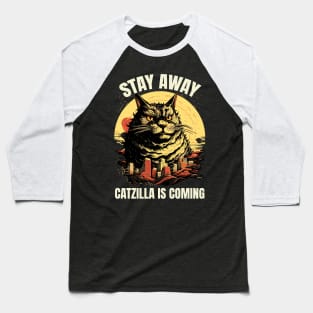 Catzilla Baseball T-Shirt